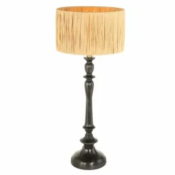 Luminaires Steinhauer Lampes À Poser|Bois Lampe à poser Noir, 1 lumière