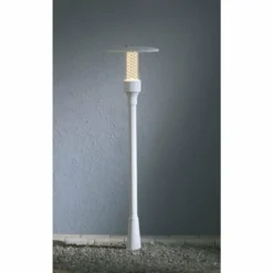 Borne d'éclairage Konstsmide Nova Blanc, 1 lumière