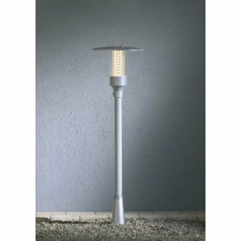 Borne d'éclairage Konstsmide Nova Argenté, 1 lumière