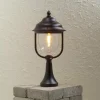 Borne d'éclairage Konstsmide Parma Noir, 1 lumière