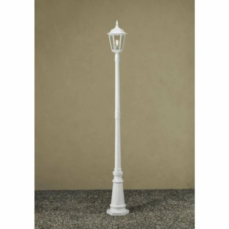 Borne d'éclairage Konstsmide Firenze Blanc, 1 lumière