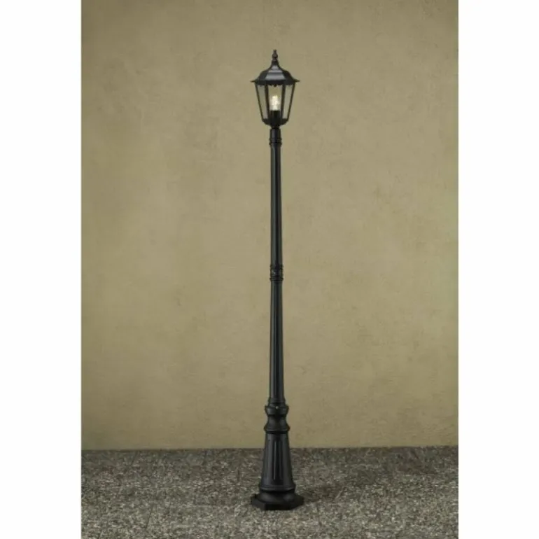 Borne d'éclairage Konstsmide Firenze Noir, 1 lumière