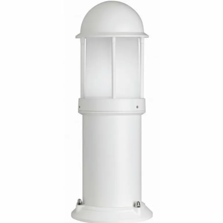 Borne d'éclairage LCD Ilmenau Blanc, 1 lumière