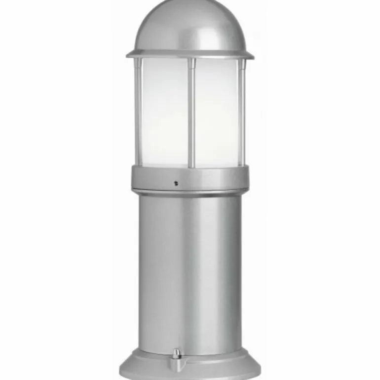 Borne d'éclairage LCD Ilmenau Argenté, 1 lumière