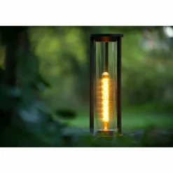 Borne d'éclairage Lucide CADIX Noir, 1 lumière