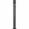 Borne d'éclairage LUTEC CYLIN LED Anthracite, 3 lumières