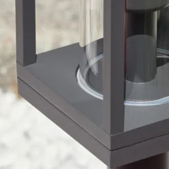 Borne lumineuse Oiba Anthracite, 1 lumière