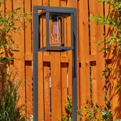 Borne lumineuse Parkkola Anthracite, 1 lumière