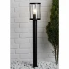 Borne lumineuse Brilliant Reed Noir, 1 lumière