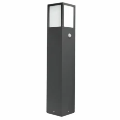 Borne lumineuse CMD AQUA UP Anthracite, 1 lumière, Détecteur de mouvement