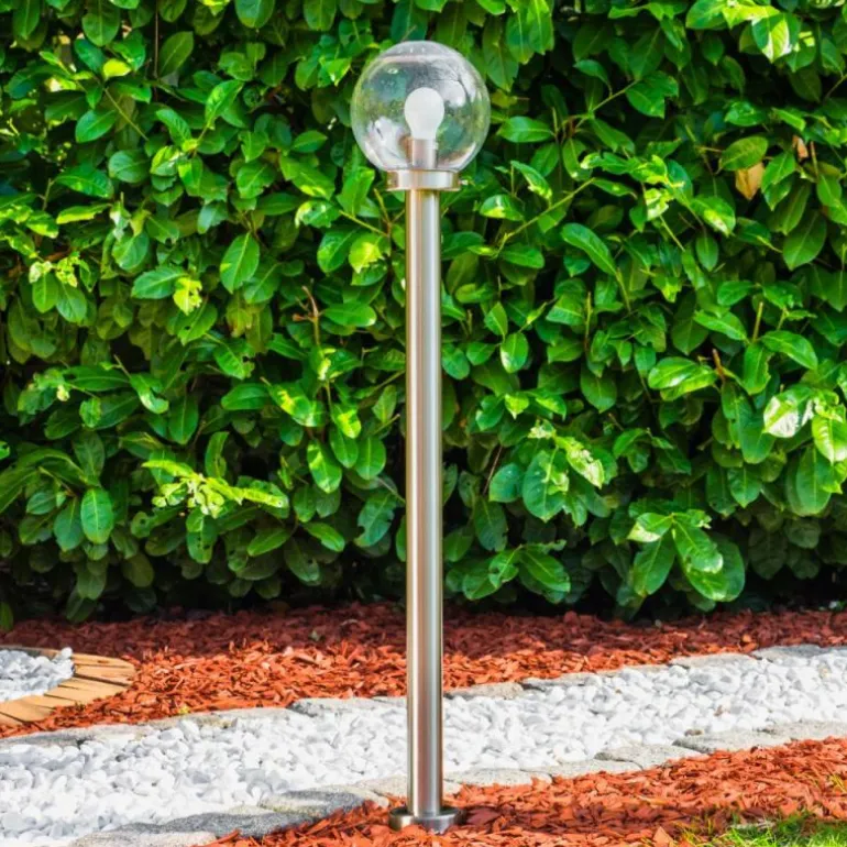 Borne lumineuse CORDOVA Acier inoxydable, 1 lumière