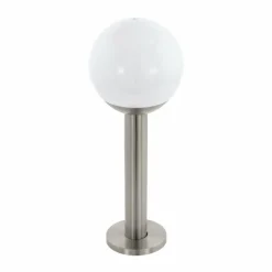 Borne lumineuse Eglo Connect NISIA LED Acier inoxydable, 1 lumière