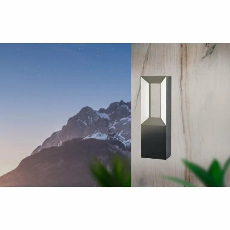 Borne lumineuse Eglo RIFORANO LED Noir, 2 lumières