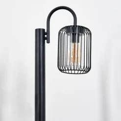 Borne lumineuse Globo ADELHEID Noir, 1 lumière