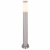 Borne lumineuse Globo BOSTON Acier inoxydable, 1 lumière