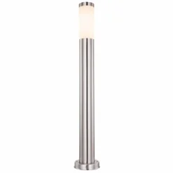 Borne lumineuse Globo BOSTON Acier inoxydable, 1 lumière