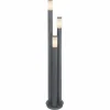 Borne lumineuse Globo BOSTON Anthracite, 3 lumières
