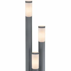 Borne lumineuse Globo BOSTON Anthracite, 3 lumières