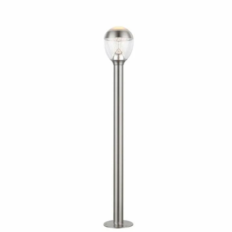 Borne lumineuse Globo Callisto LED Acier inoxydable, 1 lumière