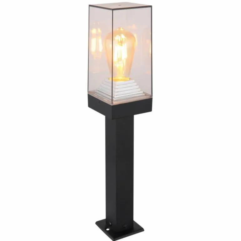Borne lumineuse Globo GABBA Noir, 1 lumière