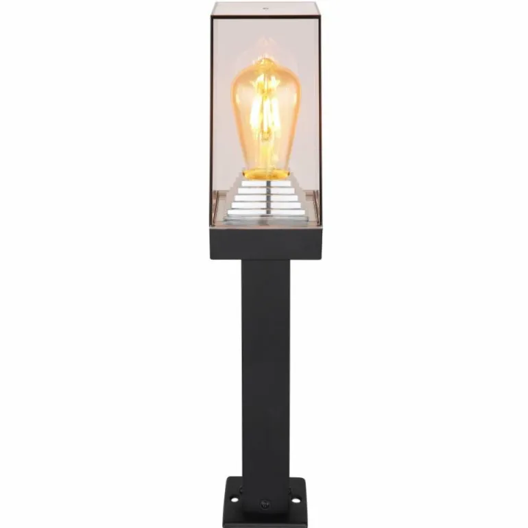Borne lumineuse Globo GABBA Noir, 1 lumière