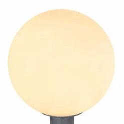 Borne lumineuse Globo OSSY Anthracite, 1 lumière