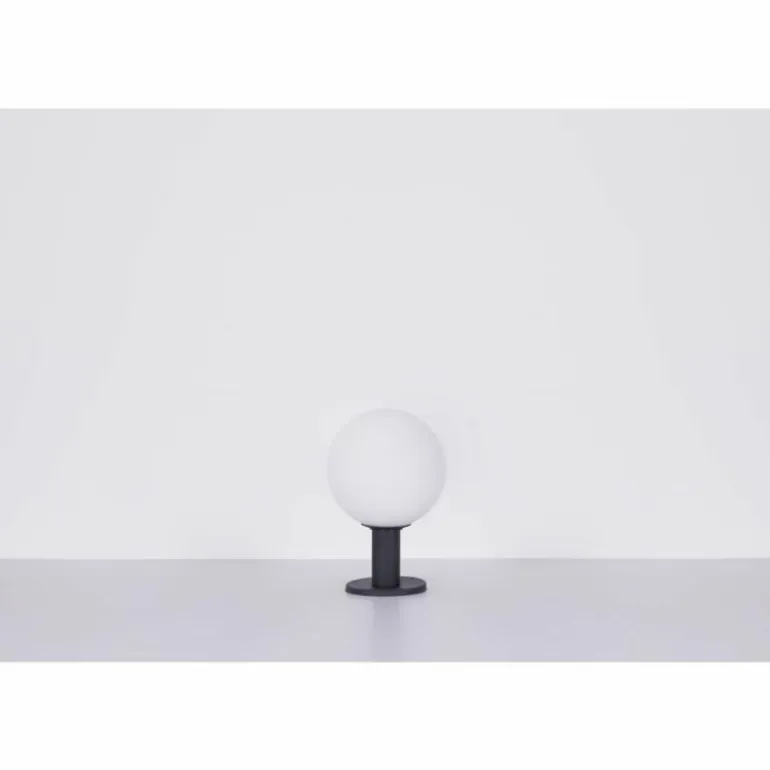 Borne lumineuse Globo OSSY Anthracite, 1 lumière