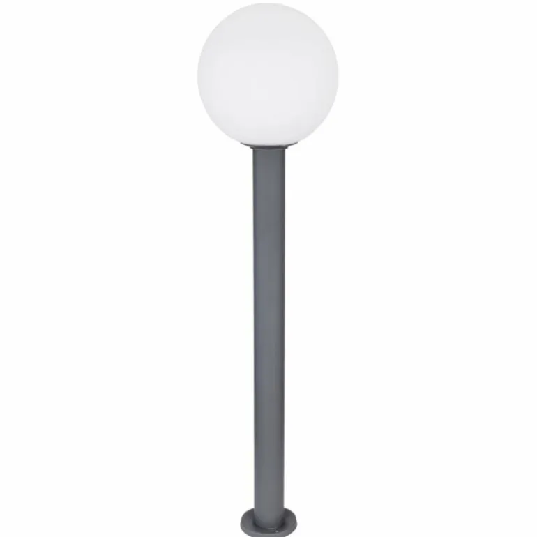 Borne lumineuse Globo OSSY Anthracite, 1 lumière