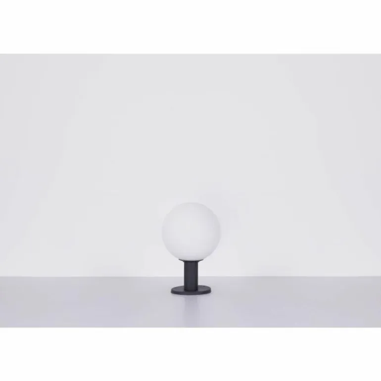 Borne lumineuse Globo OSSY Anthracite, 1 lumière