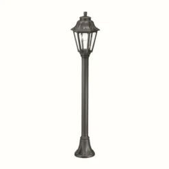 Borne lumineuse Ideal Lux ANNA Noir, 1 lumière