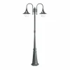 Borne lumineuse Ideallux CIMA Gris, 2 lumières