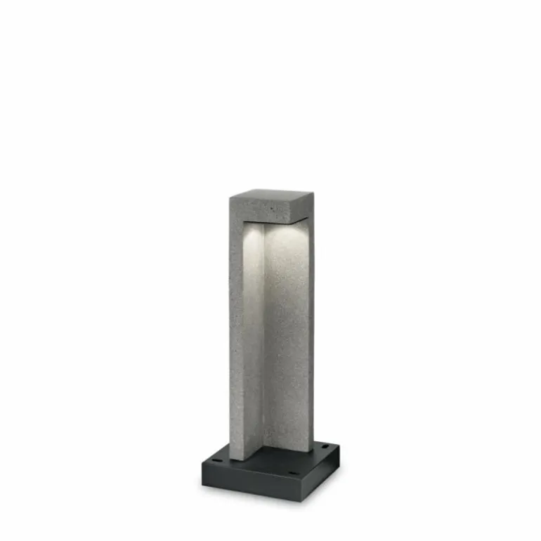Borne lumineuse Ideallux TITANO LED Noir, 1 lumière