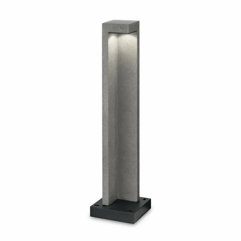 Borne lumineuse Ideallux TITANO LED Noir, 1 lumière