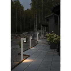 Borne lumineuse Konstsmide Antare Blanc, 1 lumière