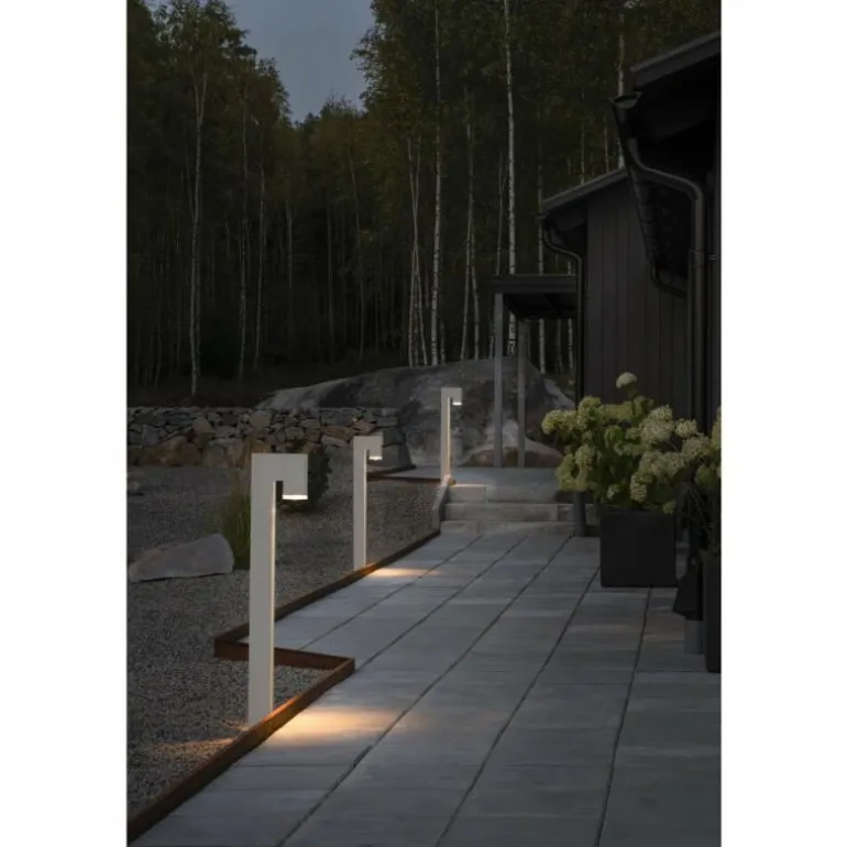 Borne lumineuse Konstsmide Antare Blanc, 1 lumière