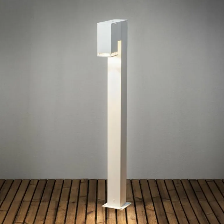 Borne lumineuse Konstsmide Antare Blanc, 1 lumière