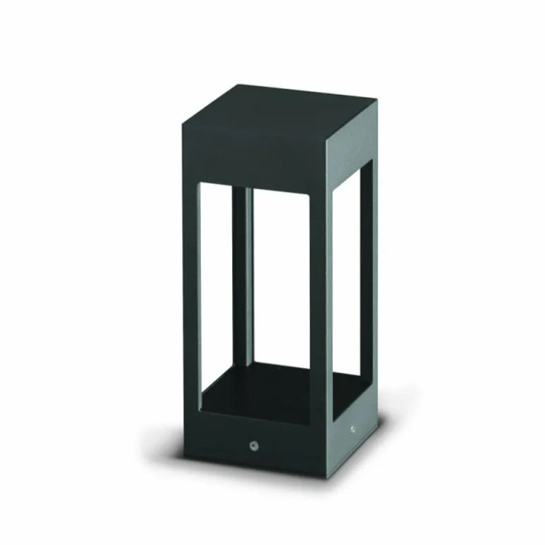Borne lumineuse LCD Kisselbach LED Noir, 1 lumière