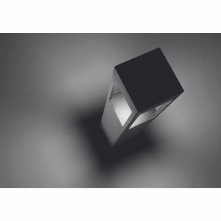 Borne lumineuse LCD Kisselbach LED Noir, 1 lumière