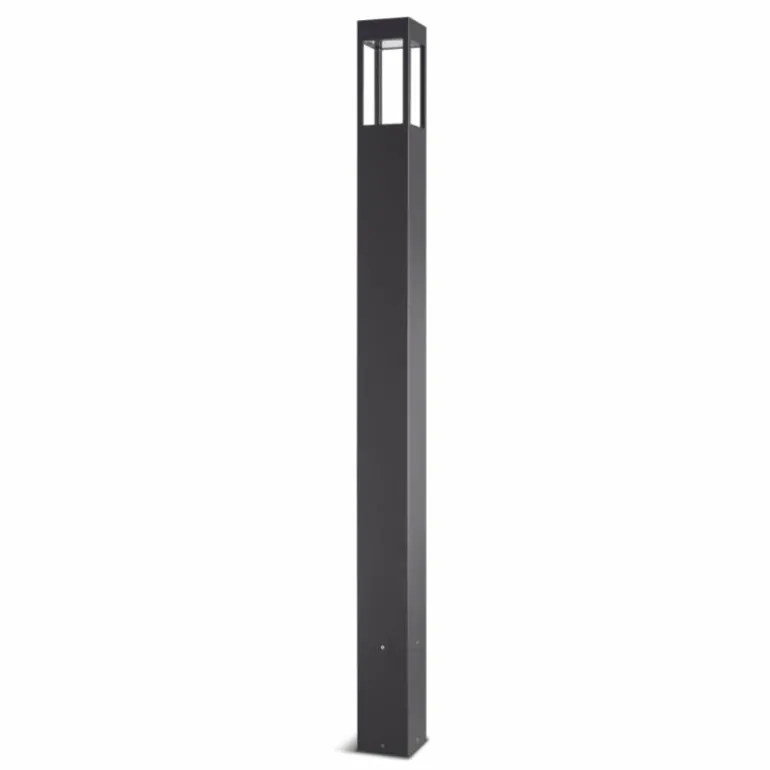 Borne lumineuse LCD Kisselbach LED Noir, 1 lumière