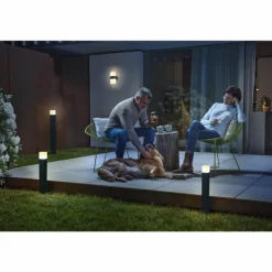 Borne lumineuse LEDVANCE CUBE Gris, 1 lumière, Changeur de couleurs
