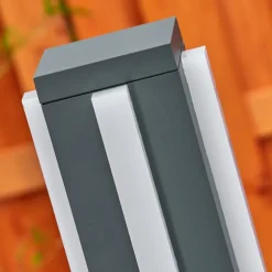 Borne lumineuse Lisalara LED Anthracite, 1 lumière