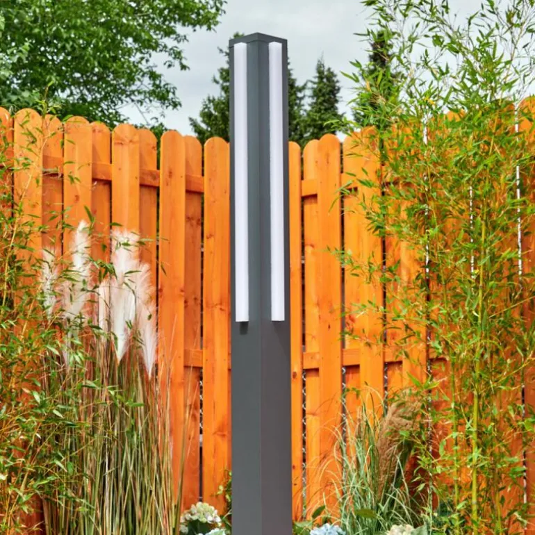 Borne lumineuse Lisalara LED Anthracite, 1 lumière