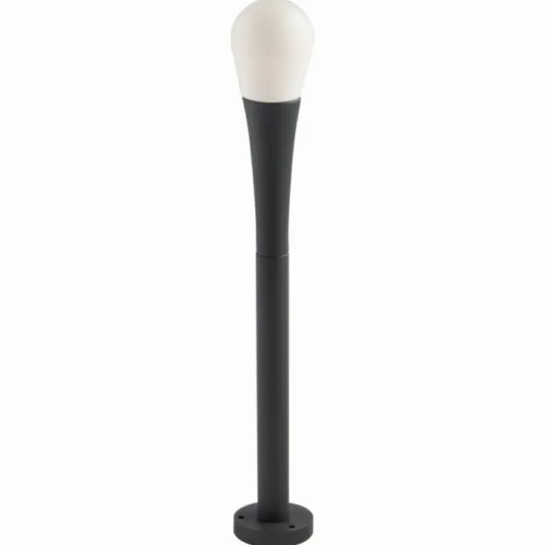 Borne lumineuse Luce Design DROP Anthracite, 1 lumière