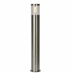 Borne lumineuse Lucide FEDOR Chrome, 1 lumière