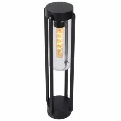 Borne lumineuse Lucide GARLAND Noir, 1 lumière
