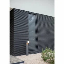 Borne lumineuse Lutec Cuba LED Anthracite, 1 lumière