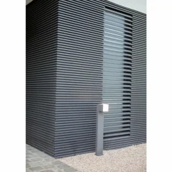 Borne lumineuse Lutec Cuba LED Anthracite, 1 lumière