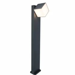 Borne lumineuse Lutec Cuba LED Anthracite, 1 lumière