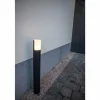 Borne lumineuse Lutec CYRA LED Noir, 1 lumière