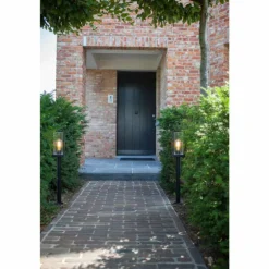 Borne lumineuse Lutec Flair Anthracite, 1 lumière